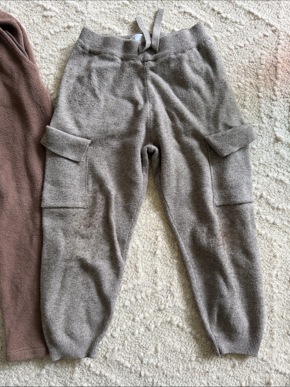 Kids  Pants - Gray, brown and green jeans